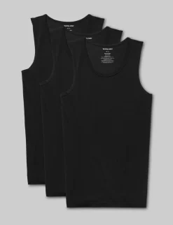Second Skin Tank Stay-Tucked Undershirt (6-Pack)