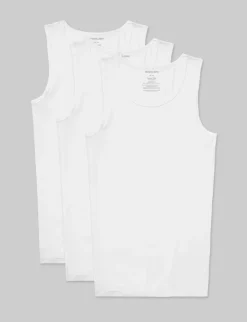 Second Skin Tank Stay-Tucked Undershirt (6-Pack)