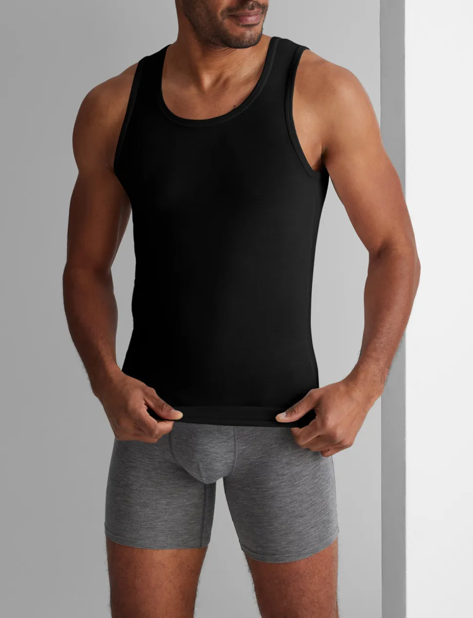 Second Skin Tank Stay-Tucked Undershirt