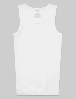 Second Skin Tank Stay-Tucked Undershirt (3-Pack)