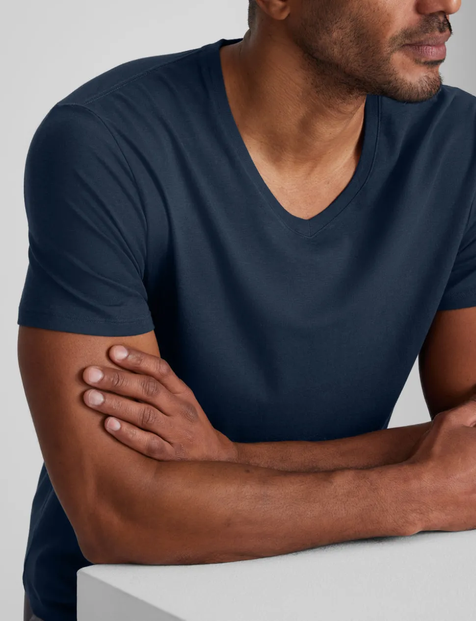 Second Skin V-Neck Tee