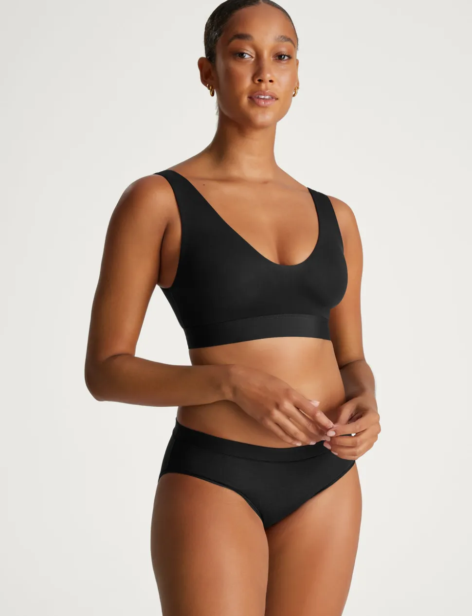 Second Skin Wireless T-Shirt Bra & Pullover V-Neck Bra (2-Pack)