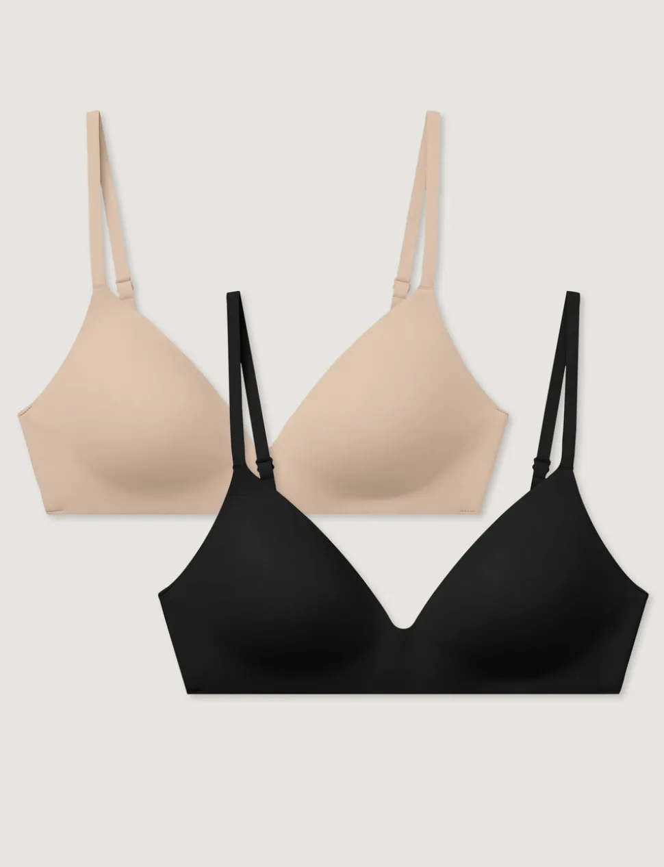 Second Skin Wireless T-Shirt Bra (2-Pack)