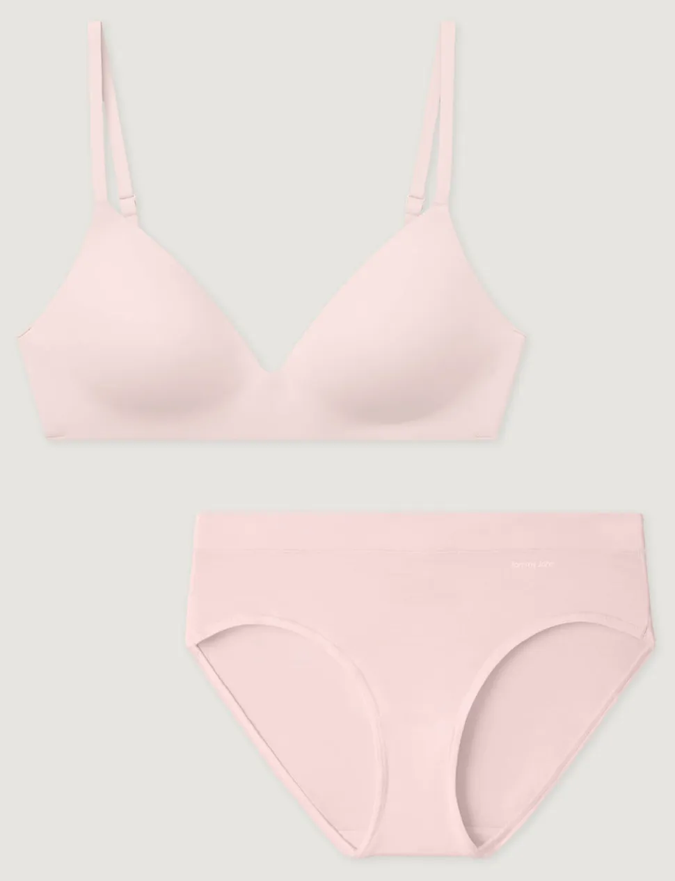 Second Skin Wireless T-Shirt Bra & Brief Set
