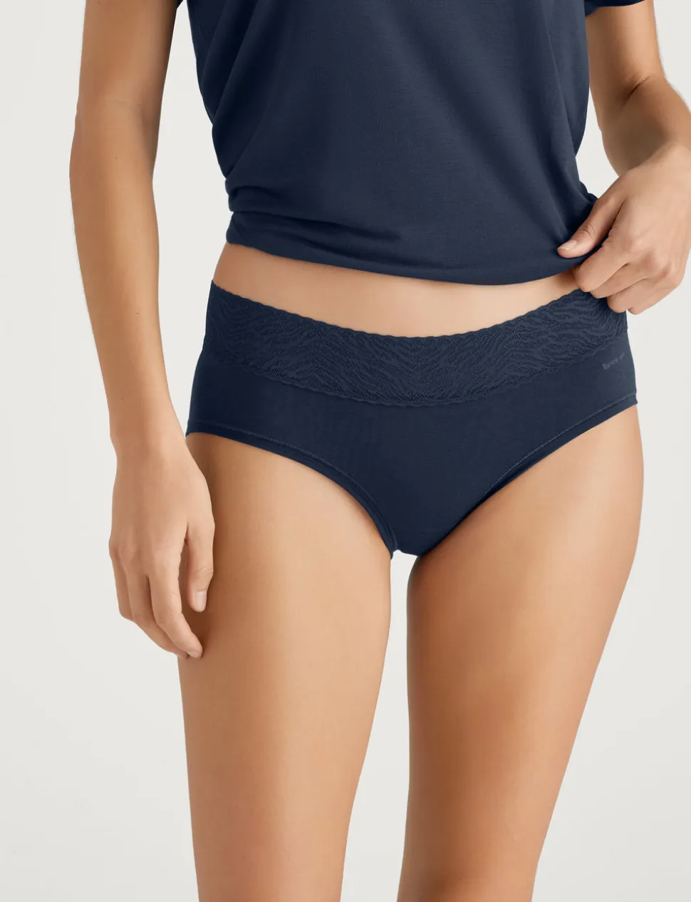 Women's Cool Cotton Brief, Lace Waist