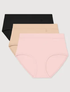 Women's Cool Cotton High Rise Brief (3-Pack)