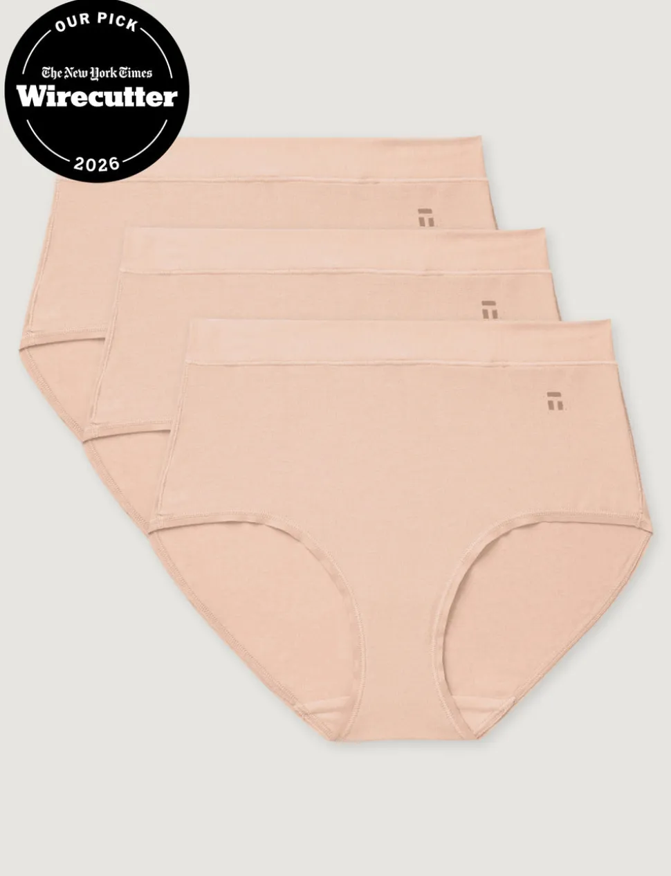 Women's Cool Cotton High Rise Brief (3-Pack)