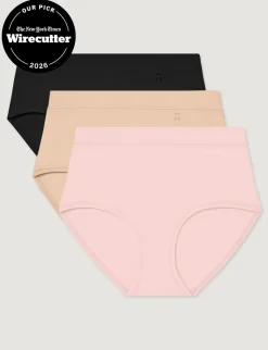 Women's Cool Cotton High Rise Brief (3-Pack)