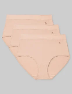 Women's Cool Cotton High Rise Brief (3-Pack)
