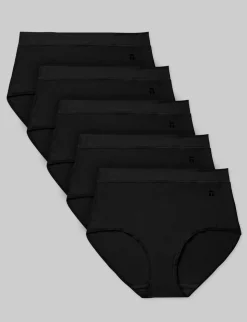Women's Cool Cotton High Rise Brief (5-Pack)