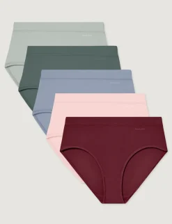 Women's Cool Cotton High Rise Brief (5-Pack)