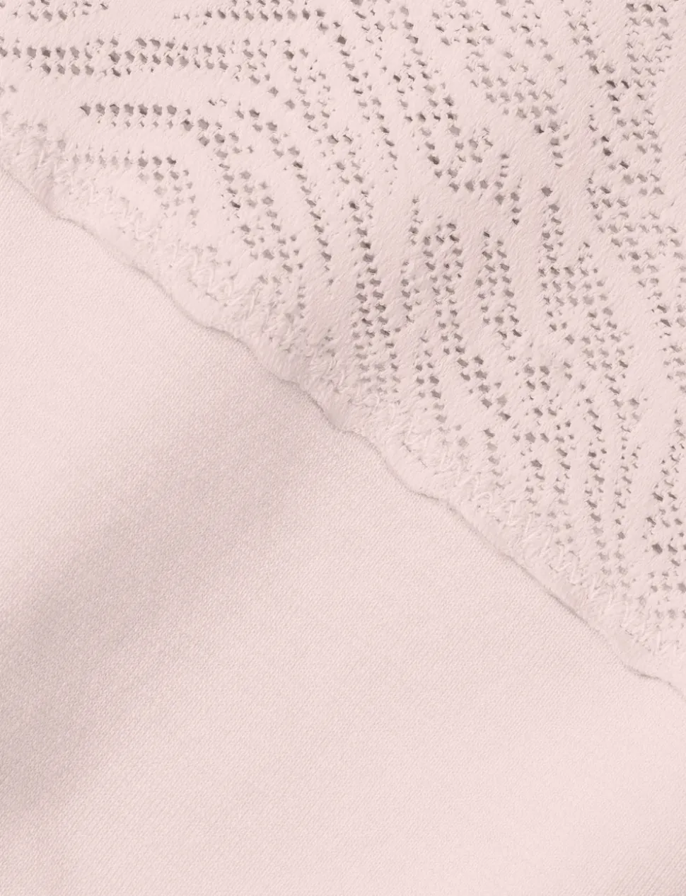 Women's Cool Cotton Thong, Lace Waist