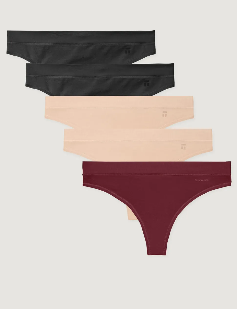 Women's Cool Cotton Thong (3-Pack)