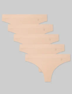 Women's Cool Cotton Thong (3-Pack)