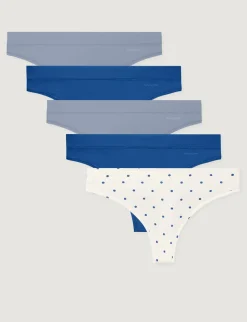 Women's Cool Cotton Thong (3-Pack)