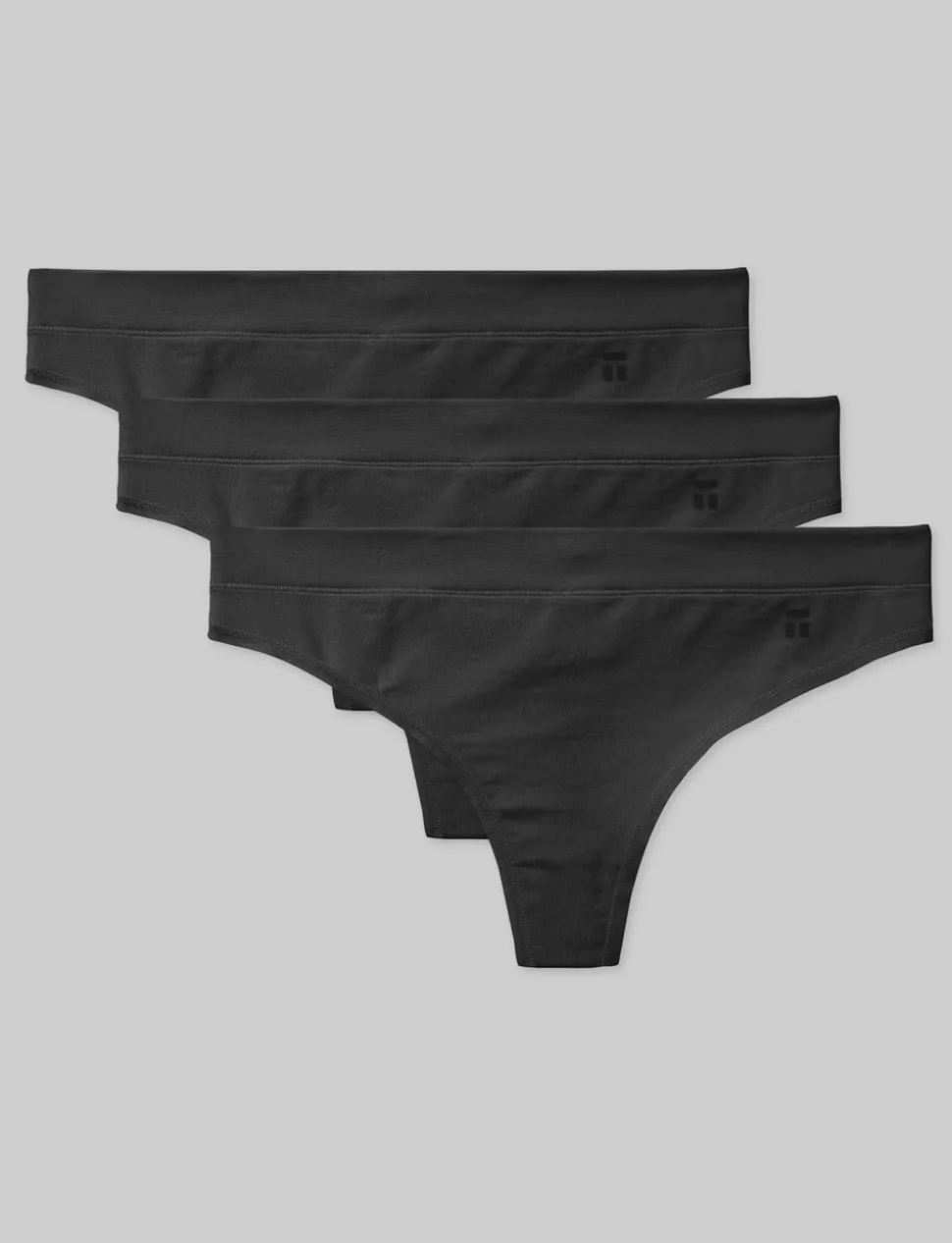 Women's Cool Cotton Thong (3-Pack)