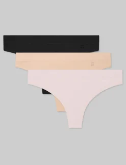 Women's Cool Cotton Thong (5-Pack)