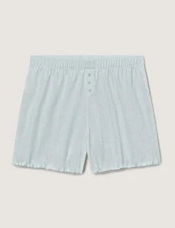 Women's Cotton Pointelle Rib Camisole