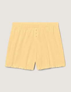 Women's Cotton Pointelle Rib Cami & Short Set