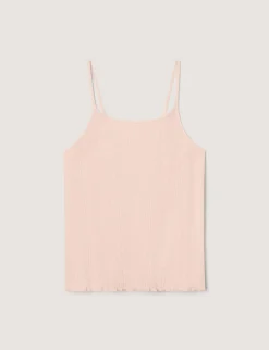 Women's Cotton Pointelle Rib Cami & Short Set