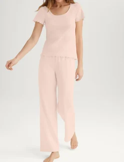 Women's Cotton Pointelle Rib Pant