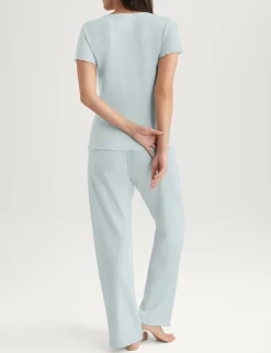 Women's Cotton Pointelle Rib Pant