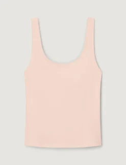 Women's Cotton Pointelle Rib Tank & Pant Set