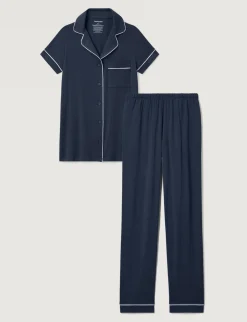 Women's Downtime Long Sleeve Pajama Top & Pant Set