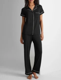 Women's Downtime Long Sleeve Pajama Top & Pant Set