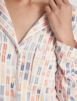 Women's Downtime Long Sleeve Pajama Top & Pant Set
