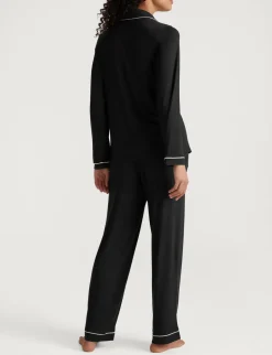 Women's Downtime Long Sleeve Pajama Top & Pant Set