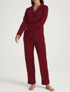 Women's Downtime Long Sleeve Pajama Top & Pant Set