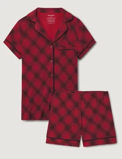 Women's Downtime Long Sleeve Pajama Top & Pant Set