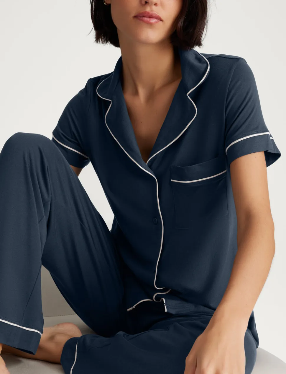 Women's Downtime Pajama Top & Short Set
