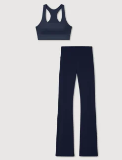 Women's Flare Legging & Sports Bra Set
