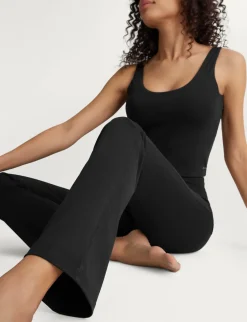Women's Flare Legging & Sports Bra Set