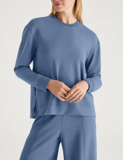 Women's Luxe Traveler Knit Long Sleeve Crew & Pant Set