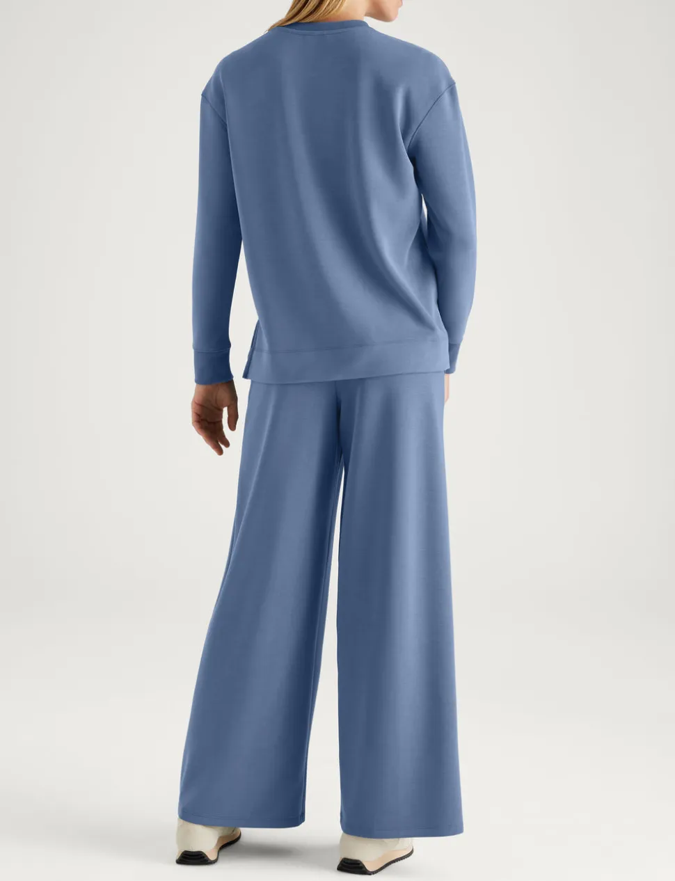 Women's Luxe Traveler Knit Long Sleeve Crew & Pant Set
