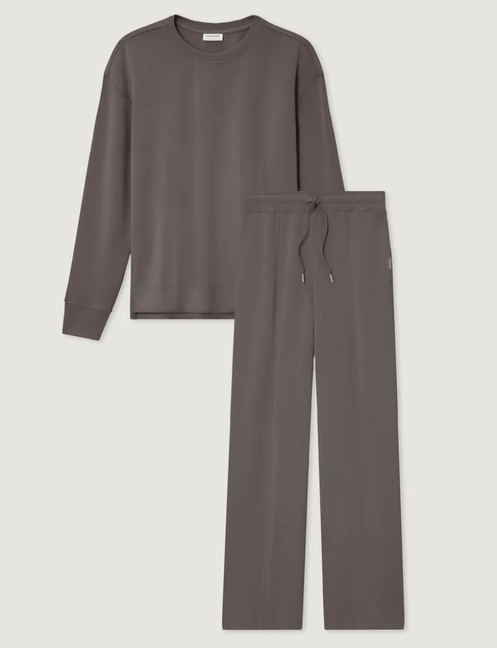Women's Luxe Traveler Knit Long Sleeve Crew & Pant Set