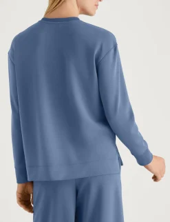 Women's Luxe Traveler Knit Long Sleeve Crew Neck