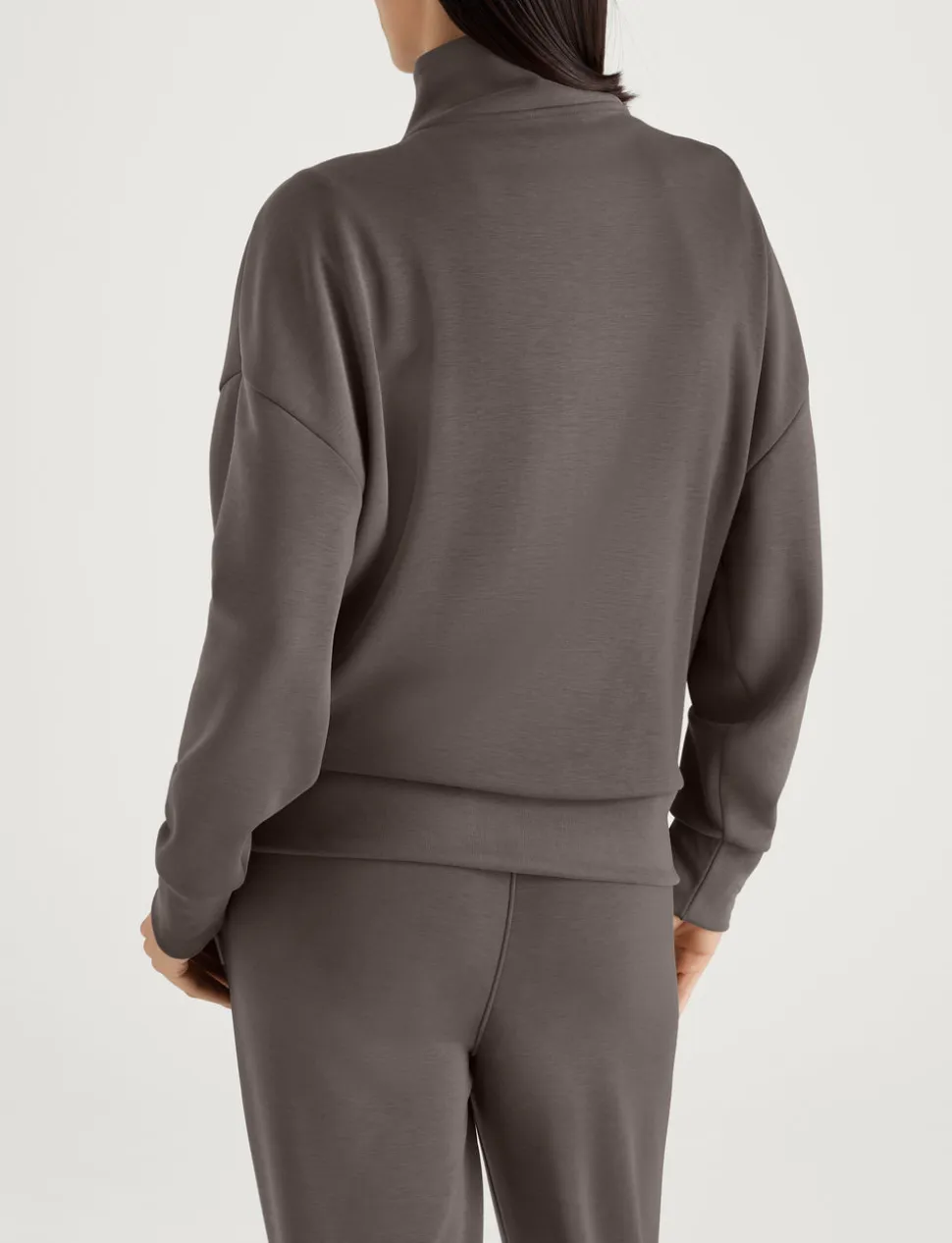Women's Luxe Traveler Knit Quarter Zip & Mid-Rise Short Set