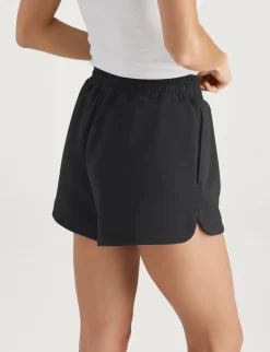 Women's Luxe Traveler Knit Quarter Zip & Mid-Rise Short Set