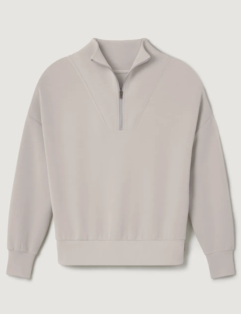 Women's Luxe Traveler Knit Quarter Zip & Mid-Rise Short Set
