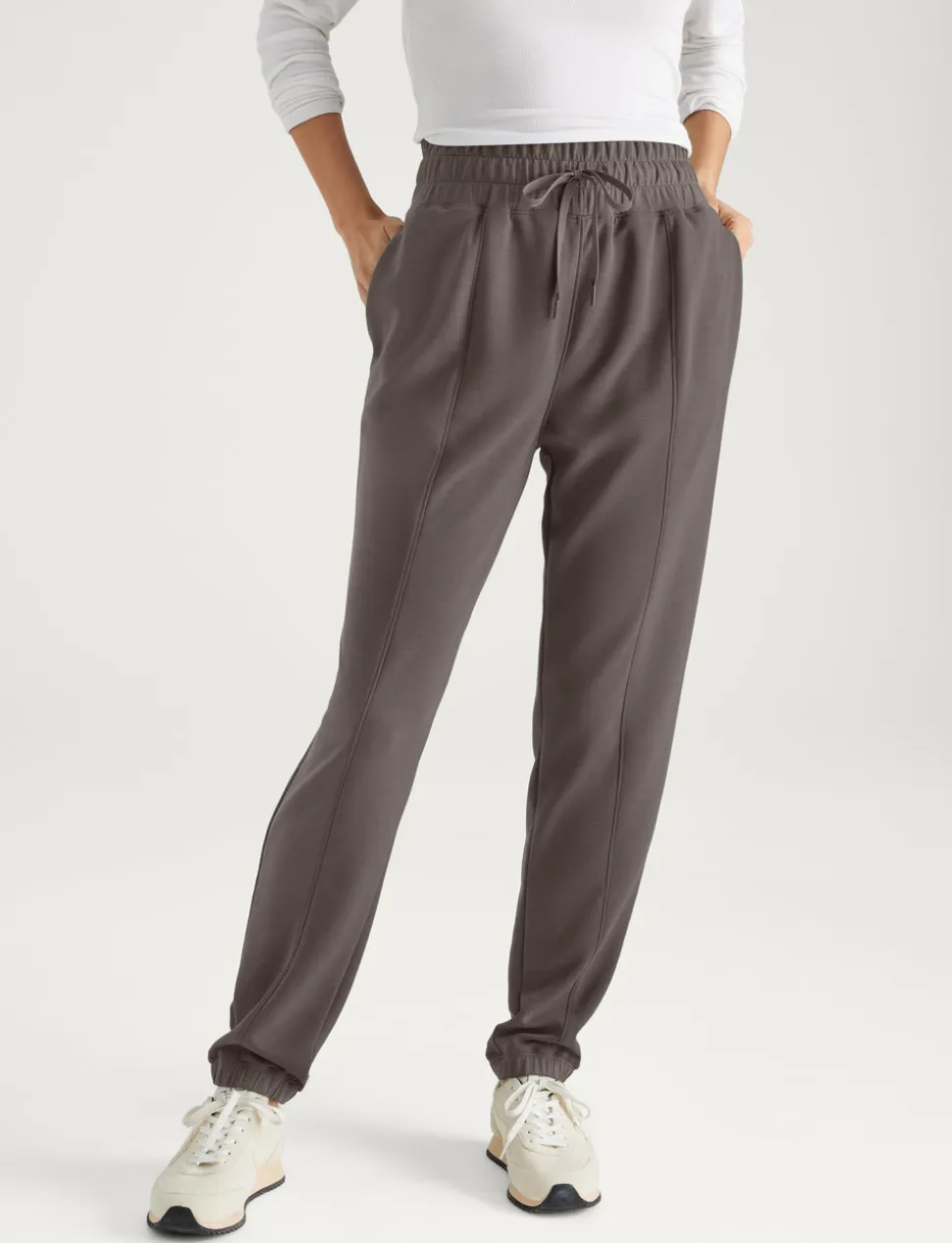 Women's Luxe Traveler Knit Quarter Zip & Jogger Set
