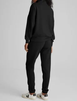Women's Luxe Traveler Knit Quarter Zip & Jogger Set