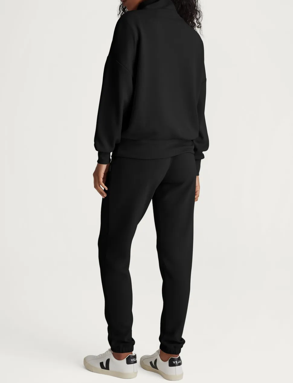 Women's Luxe Traveler Knit Quarter Zip & Jogger Set