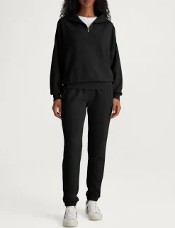 Women's Luxe Traveler Knit Quarter Zip & Jogger Set