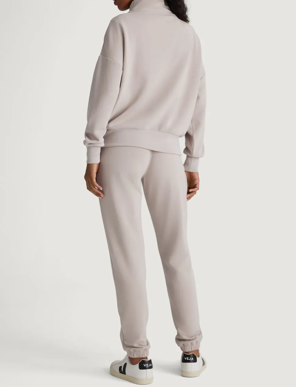 Women's Luxe Traveler Knit Quarter Zip & Jogger Set