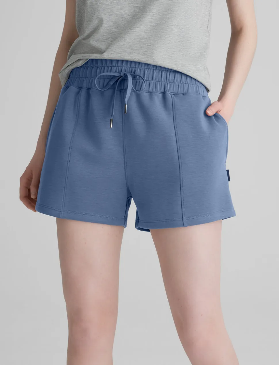 Women's Luxe Traveler Knit Quarter Zip & Short Set