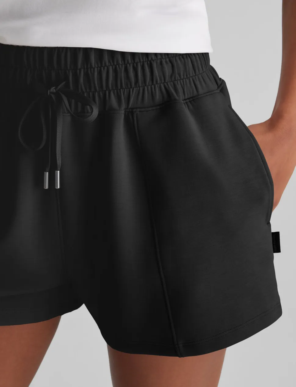 Women's Luxe Traveler Knit Quarter Zip & Short Set